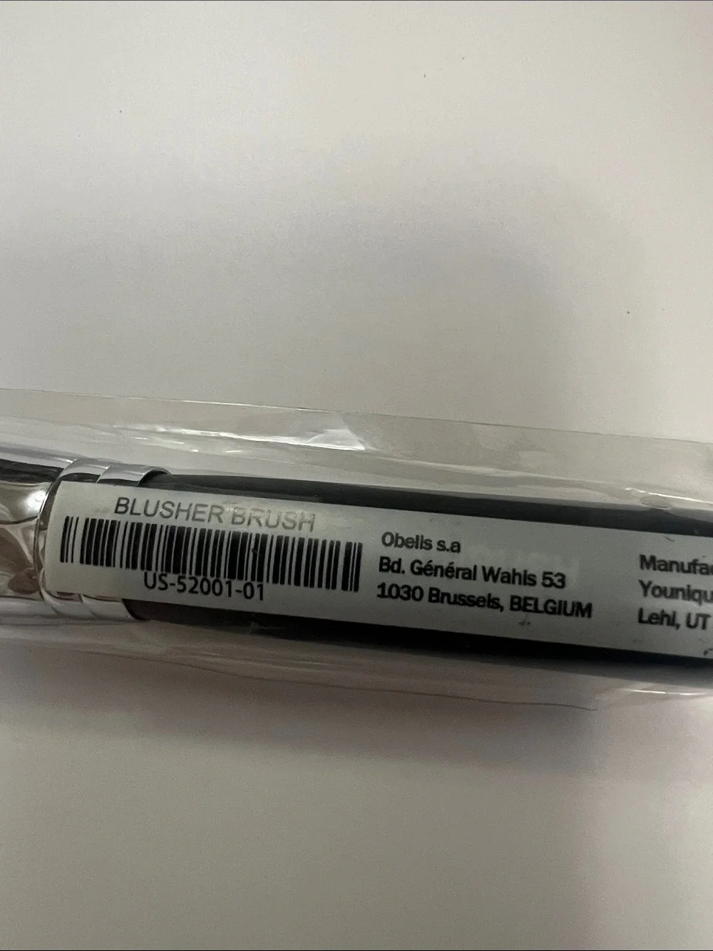 Younique Black and Silver Blusher Brush